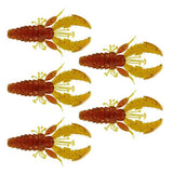 Westin CreCraw Creaturebait 8.5cm 7g 5 Stück Motoroil Pepper - 8.5cm