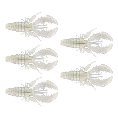 Westin CreCraw Creaturebait 8.5cm 7g 5 Stück Glow White - 8.5cm