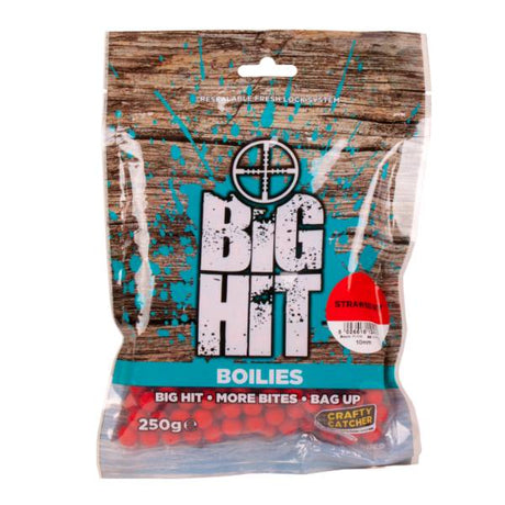 Crafty Catcher Big Hit Walderdbeere Boilies 10mm 250g