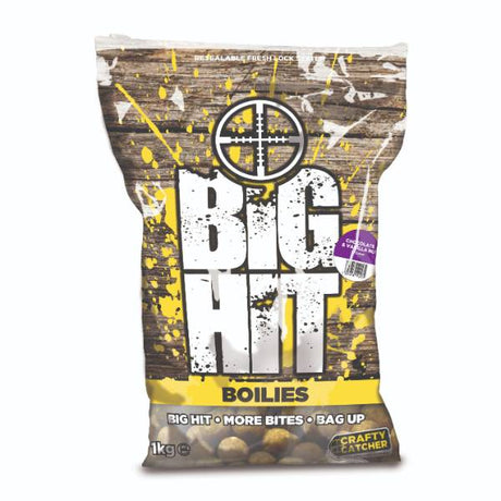 Crafty Catcher Big Hit Schokolade Vanillenuss Boilies 20mm 1kg