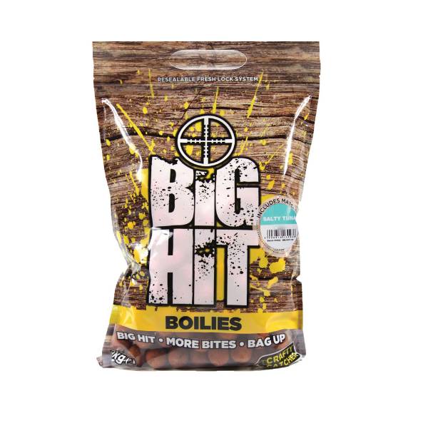 Crafty Catcher Big Hit Salziger Thunfisch Boilies 20mm 1kg