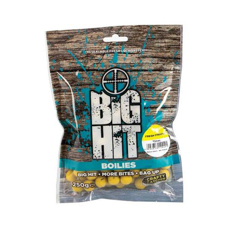 Crafty Catcher Big Hit Frische Ananas Boilies 15mm 250g
