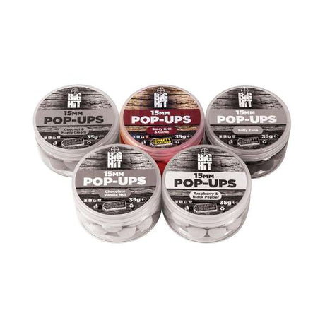 Crafty Catcher Big Hit Pop-Ups würziger Krill Knoblauch 15mm 35g