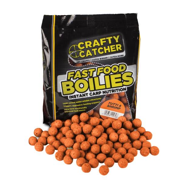 Crafty Catcher Fast Food Tutti Garnelen Boilies 15mm 500g