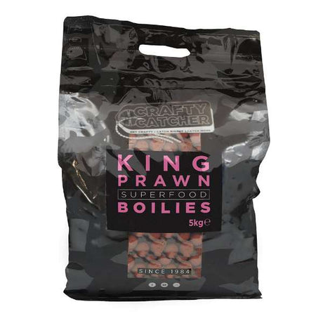 Crafty Catcher King Prawn Boilie 15mm 5kg