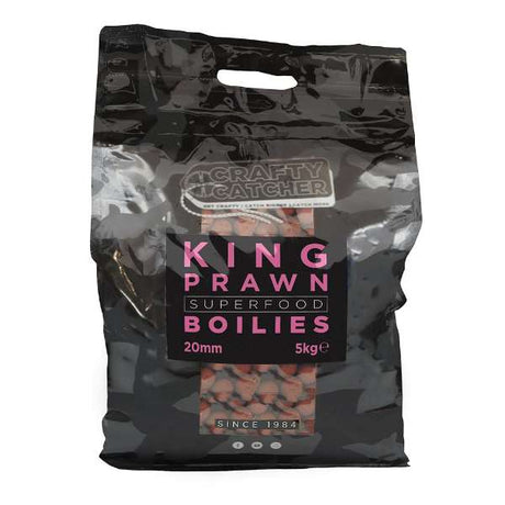 Crafty Catcher King Prawn Boilie 20mm 5kg
