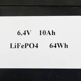 Prisma LiFePO4 Batterie 6.4V / 10Ah