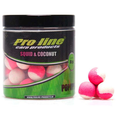 Pro Line Dual Color Pop-Ups Squid & Coconut 15mm 80g