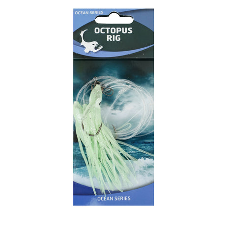 Eurocatch Octopus Rig 3 Haken 5/0 Leuchtendes Grün