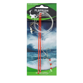 Eurocatch Plattfisch Rig mit 3 Haken 4