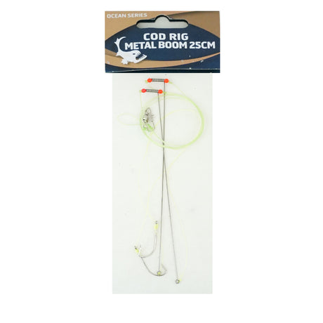 Eurocatch Dorsch-Rig Metallausleger 25cm 2 Haken 5/0