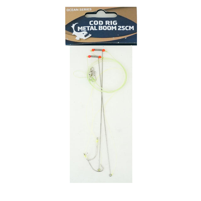 Eurocatch Dorsch-Rig Metallausleger 25cm 2 Haken 5/0
