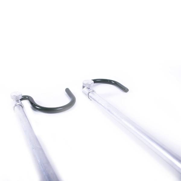 Traxis Teleskop Rutenhalter Set 60-100cm Aluminium