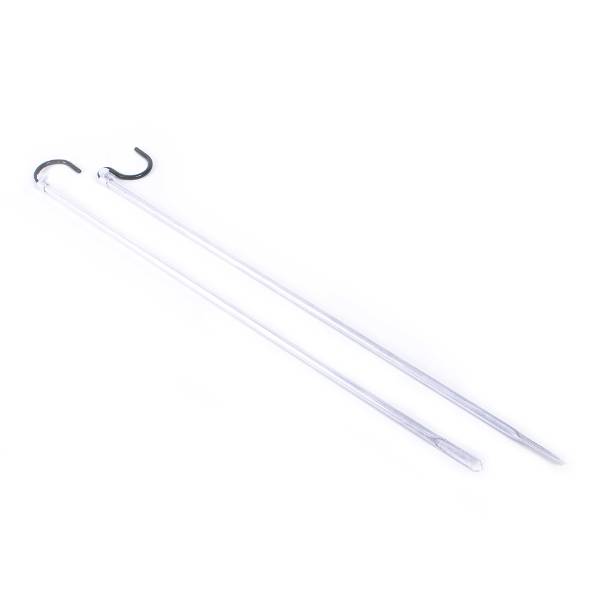 Traxis Teleskop Rutenhalter Set 60-100cm Aluminium