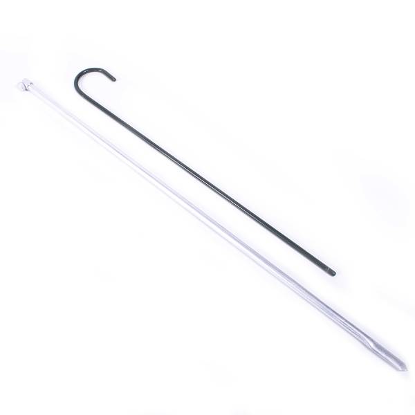 Traxis Teleskop Rutenhalter Set 60-100cm Aluminium