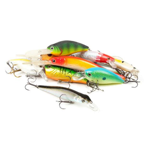 X2 Raubfisch Wobbler Set Assortiert 10 Stück
