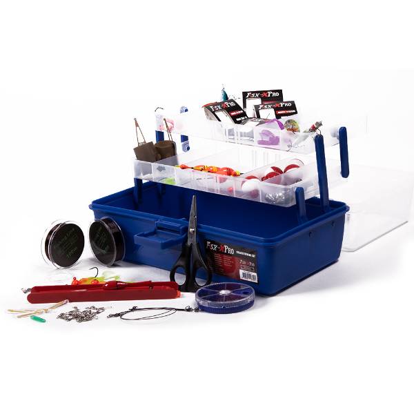 FISH-XPRO Angelkoffer Allround Set 200-teilig