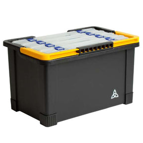 Eurocatch Angelkoffer Eimer mit 4 Tackleboxen