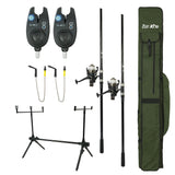 Traxis Karpfen-Overnighter-Set – Zelt, Ruten, Rollen, Rodpod