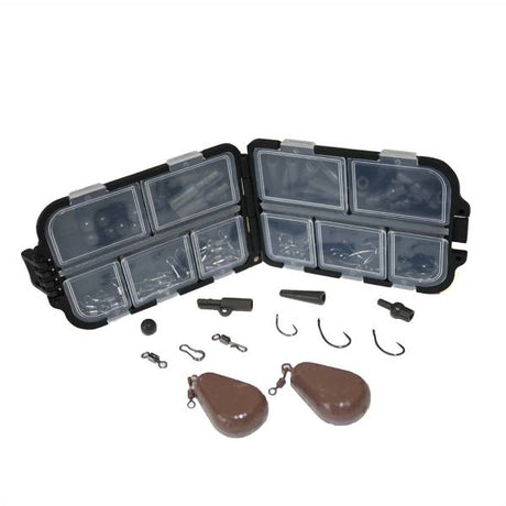 FISH-XPRO Karpfen-Set Pro Improve 3-Ruten 96-tlg.