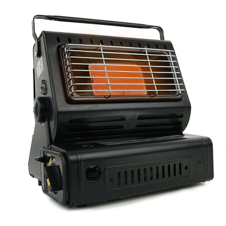 Eurocatch Gaskocher & Herd – Camping-Set – 4 Gasbussen