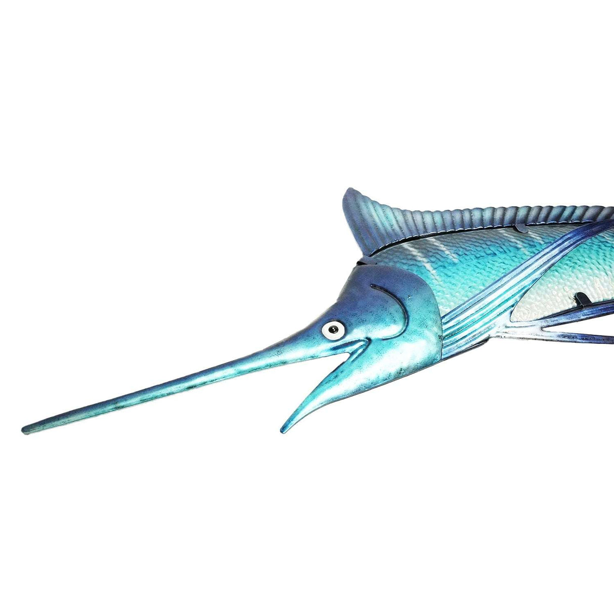 Eurocatch Marlin Wanddekoration 95cm 3D Metall & Glas Kunst