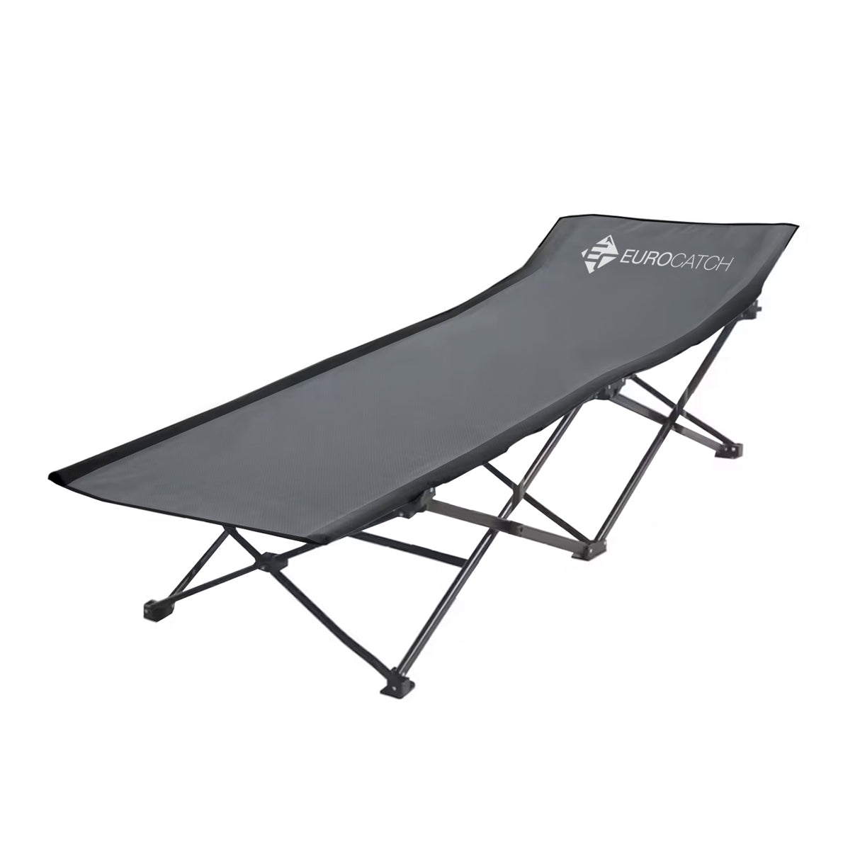 Eurocatch Klappliege Schlafbett 190 cm Grau