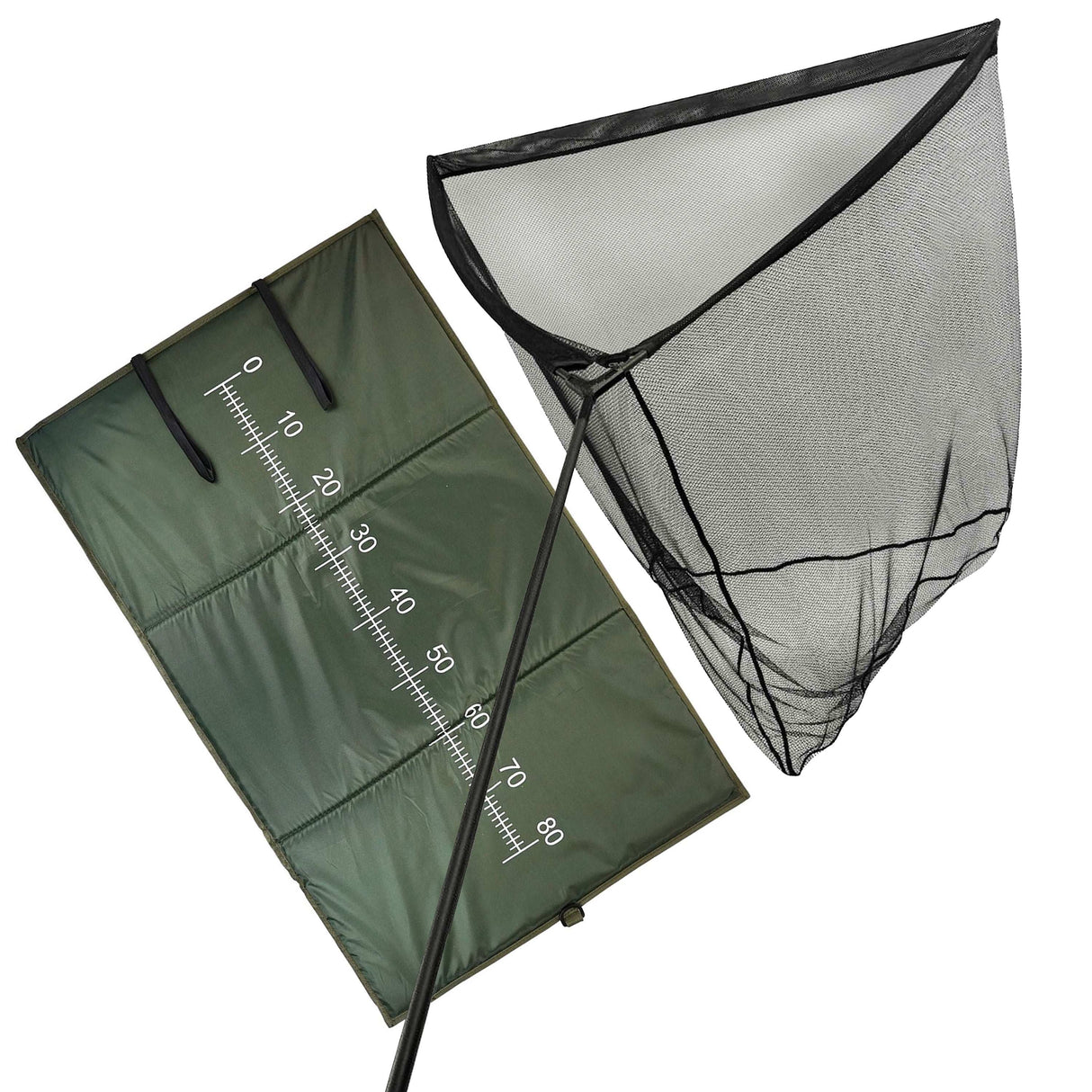 FishXpro Karpfen Landungs Set – Netz & Abhakmatte