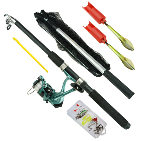 FishXpro Allround Angelset 2,10m – Komplettpaket