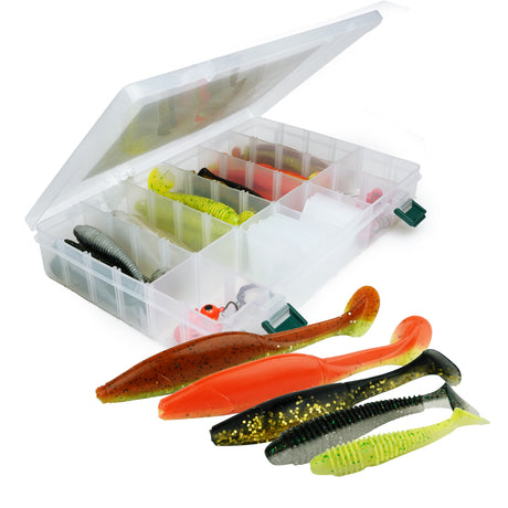 FishXpro Barsch & Zander Set 49-teilig