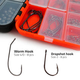 FishXpro Haken & Blei Set 201-tlg. inkl. Tacklebox