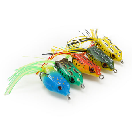 FishXpro Frog Vorteilset – 16-teilig für Barsch und Hecht