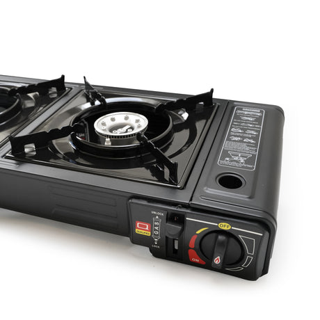 Eurocatch Dual-Gasherd | 2-Flammen-Gasherd 2.0