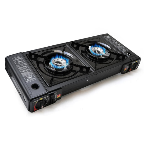 Eurocatch Dual-Gasherd | 2-Flammen-Gasherd 2.0