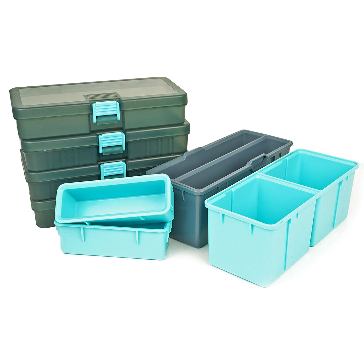 JVS Tackle Topbox Set – Feeder/Match Aufbewahrungsboxen