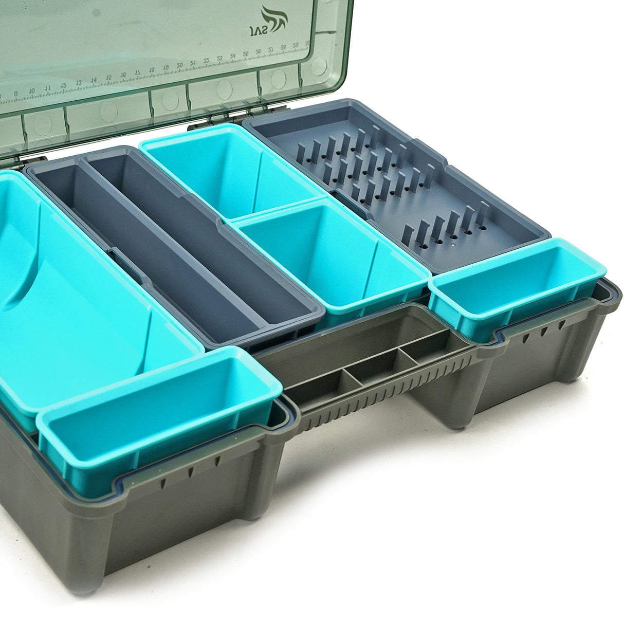 JVS Match Rig Topbox Wasserdicht – Angelkoffer 35x25x8 cm