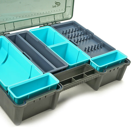 JVS Match Rig Topbox Wasserdicht – Angelkoffer 35x25x8 cm