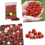 Tasty Baits Erdbeere Boilies – 20 mm – 10 kg Karpfenköder