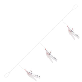 Eurocatch Sea Rig Feder Weiß 2/0