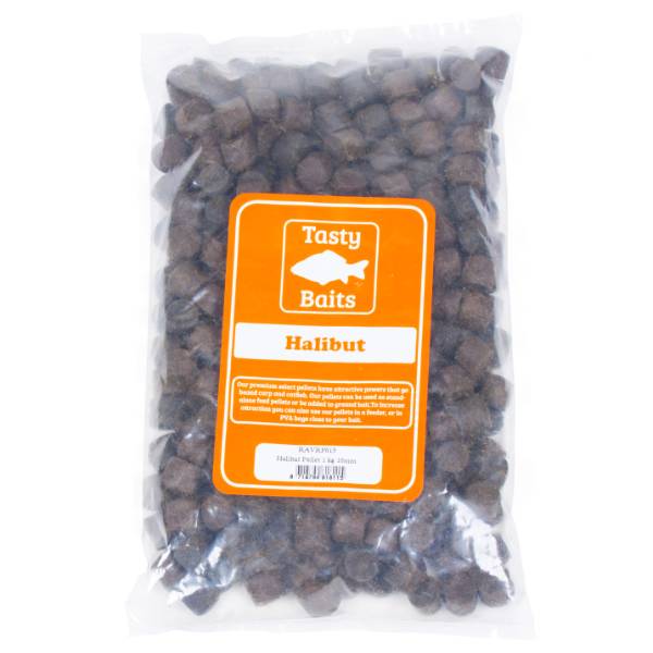 Tasty Baits Heilbutt Pellet 14mm