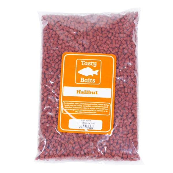 Tasty Baits Roter Heilbutt 6mm