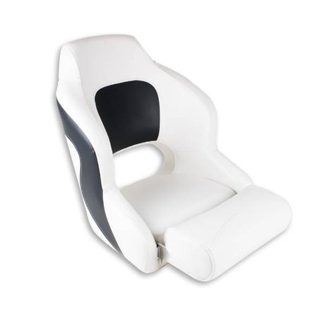 X2 Premium Kapitänsschalensitz Weiß/Grau
