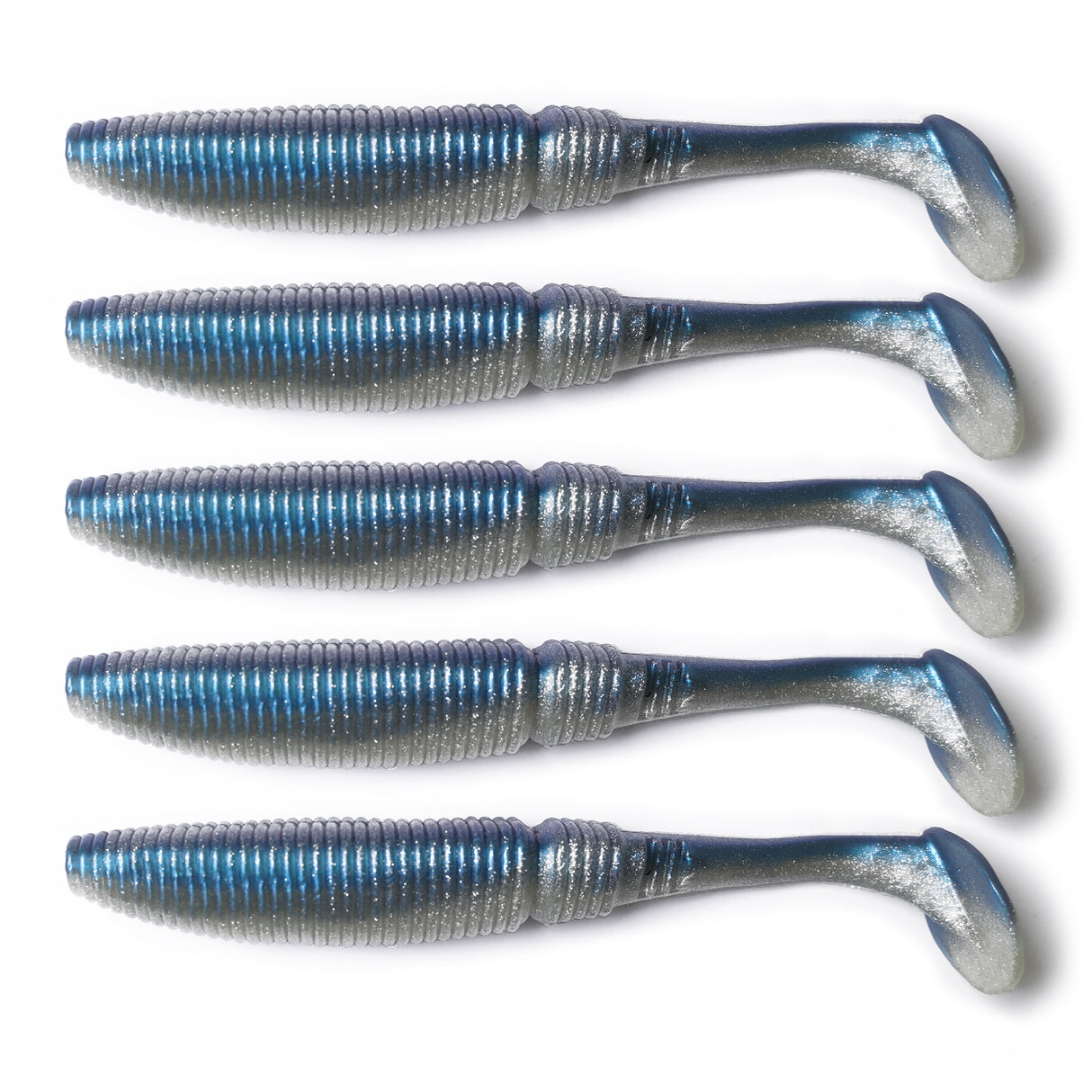 Team Deep Sea Soft Pack XL – 5-teiliges Angelköder-Set