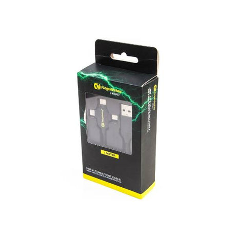 Ridgemonkey Vault USB-A Multi-Ladekabel 1m