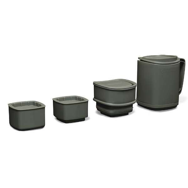 Ridgemonkey Thermobecher DLX Brew Set Gunmetal Green