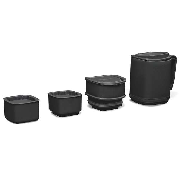 Ridgemonkey Thermobecher DLX Brew Set Gunmetal Grey