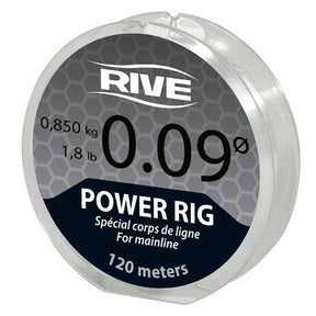 Rive Power Rig Line 0.09mm 120m Transparent