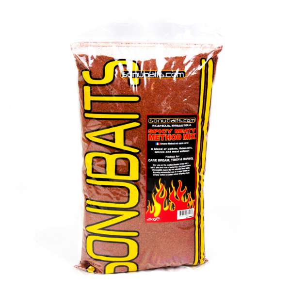 Sonubaits Spicy Meaty Method Mix 2kg