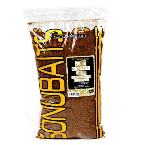 Sonubaits 50:50 Natural Method Paste 2kg