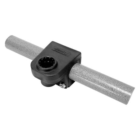Scotty Schienen-Montageadapter Schwarz Rund/Vierkant